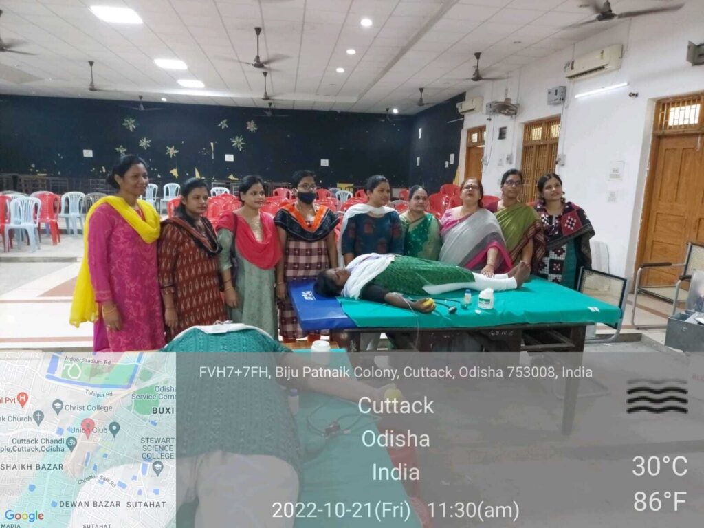 Blood donation camp