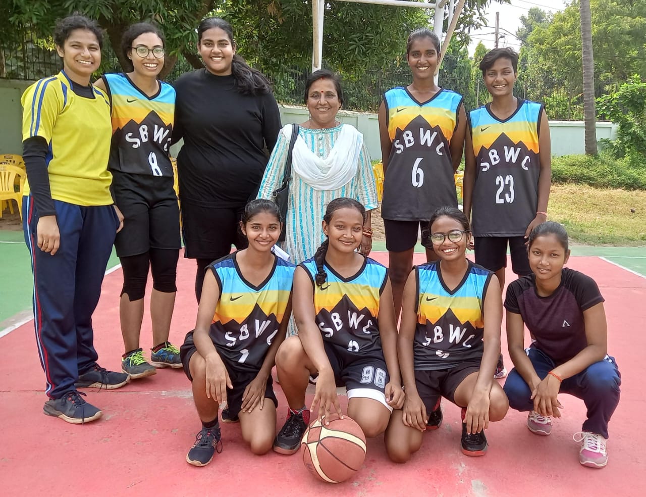 Basketball champion 23-24 Inter  college tournament held at S B WOMEN’S AUTONOMOUS COLLEGE