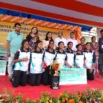 State inter university basketball team3rd place